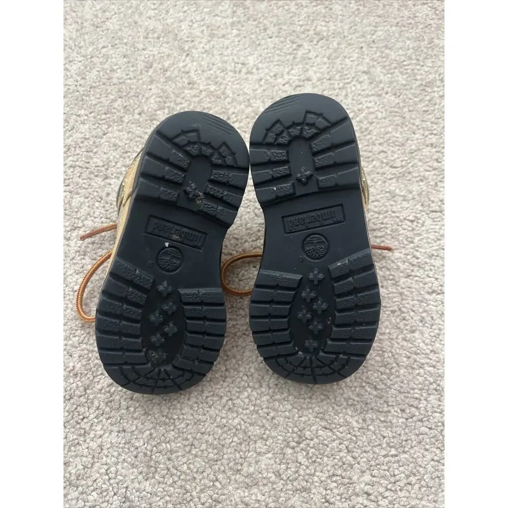 Toddler Boys Timberland Tan Boots Size 8